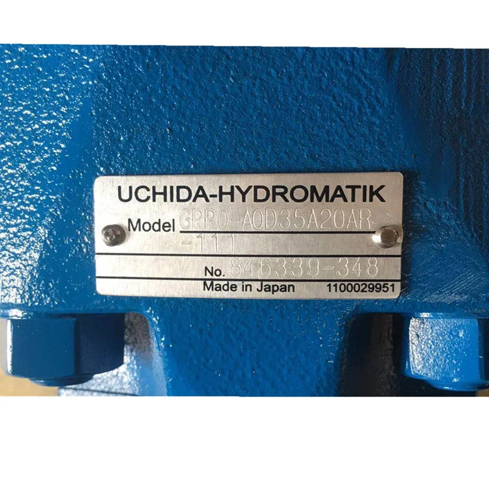 UCHIDA REXROTH GPPO 시리즈 교체 기어 펌프 GPP1-FOE80A1L-11 고압 유압 GPP0-A0D35A20AR-111