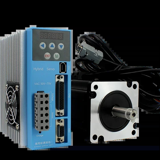 LICHUAN 드라이버 2 상 루프 스텝퍼 모터 12 N.m Nema 34 LC86H2150 LCDA808F