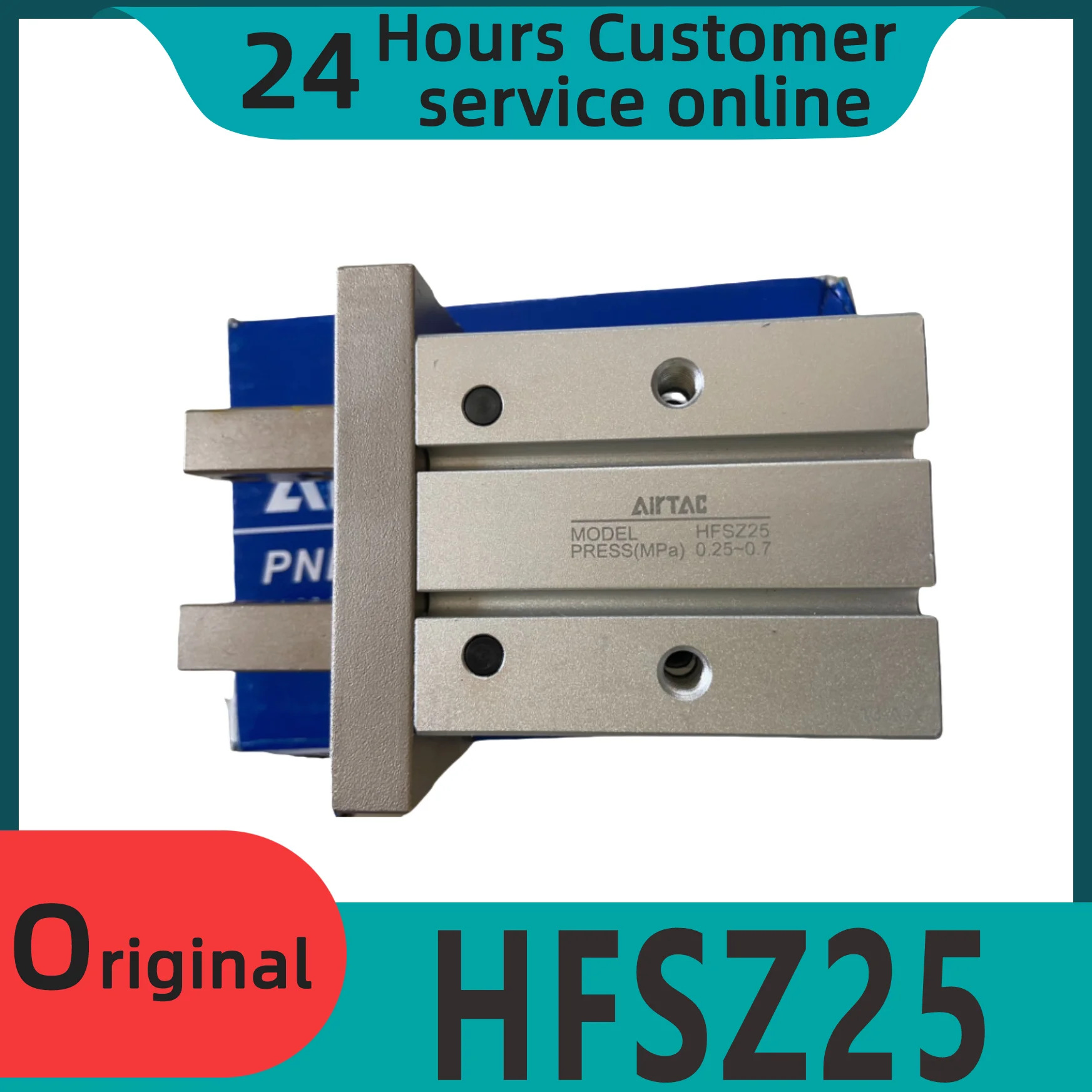 공압 평행 실린더 HFSZ25 HFSZ32 HFSZ40 신
