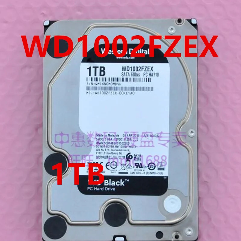 데스크탑 HDD오리지널 하드 WD1002FZEX 1TB SATA 3.5 인치 7200RPM 64MB