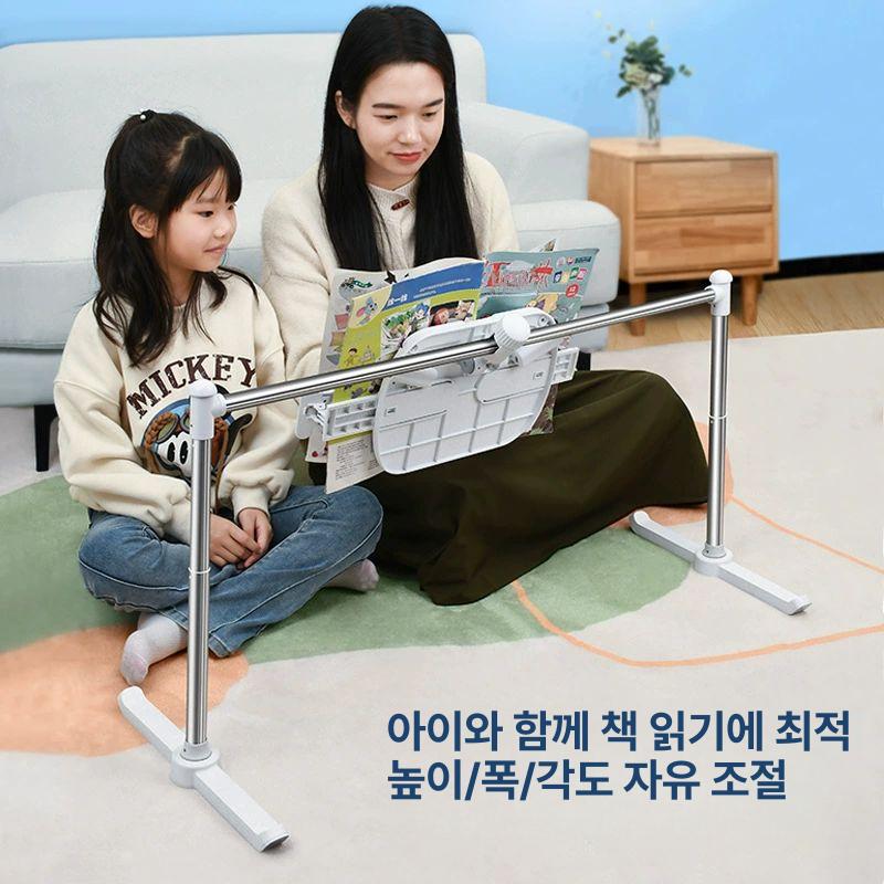 독서대 거치대 책받침대 접이식 태블릿 스탠드 침대용 회전형 독서용품 - 상세 이미지 4