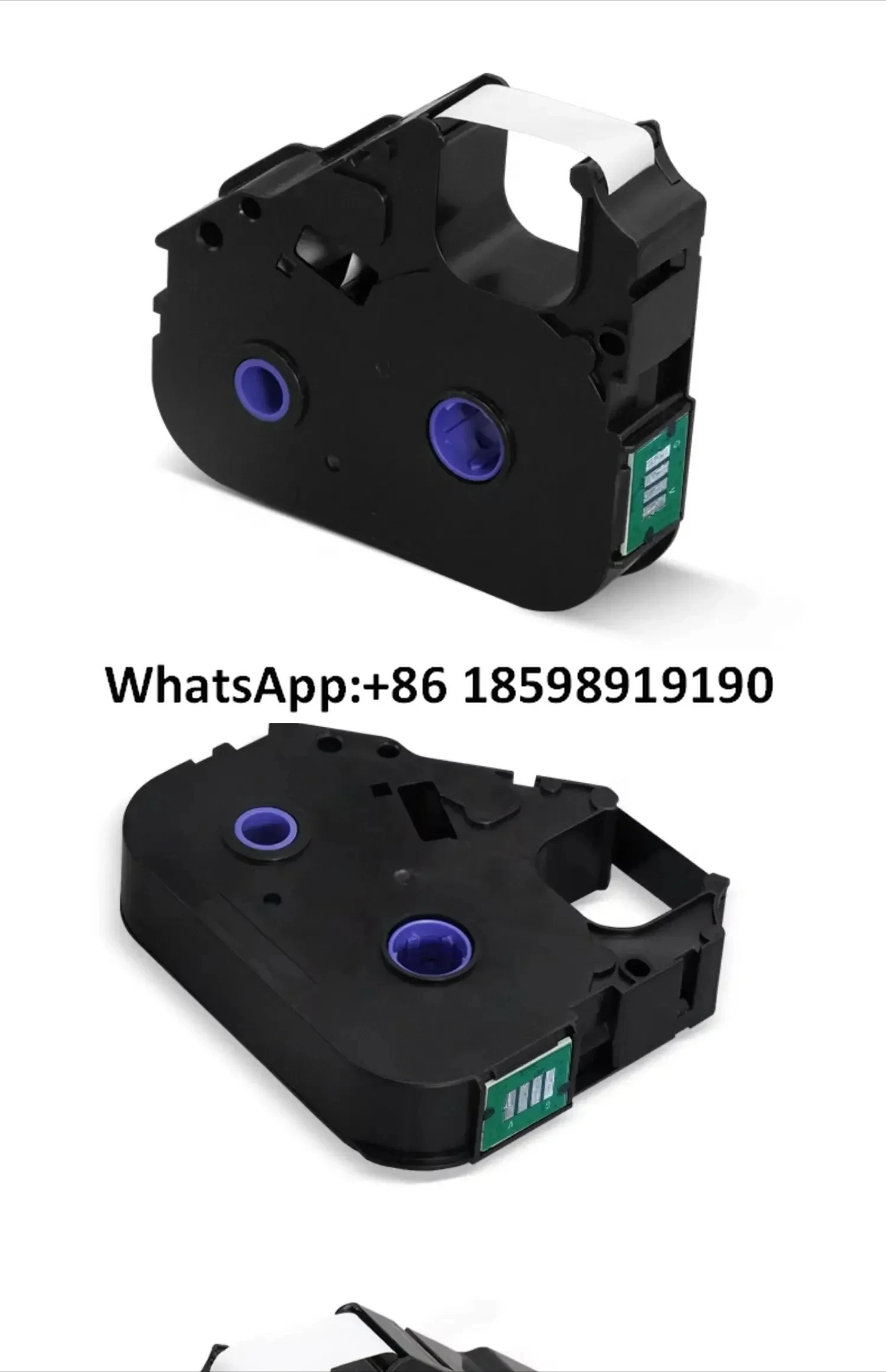 P800/PT1010 라프린터 리본 PT-R80B 검정색 카본 테이프 슬리브 프린터 PT-R80R 코딩 기계