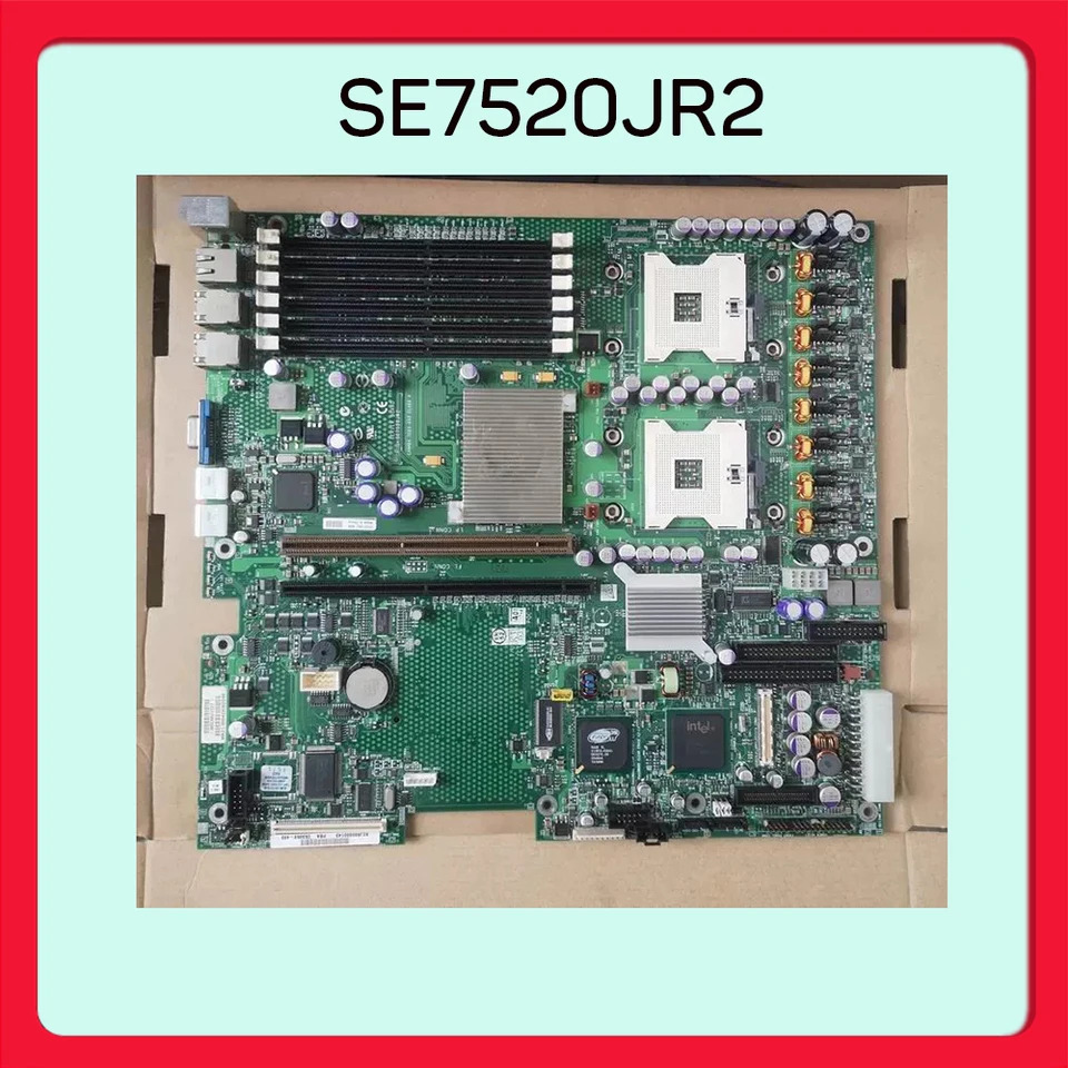 604 양방향 서버 마더보드 DDR2 SE7520JR2