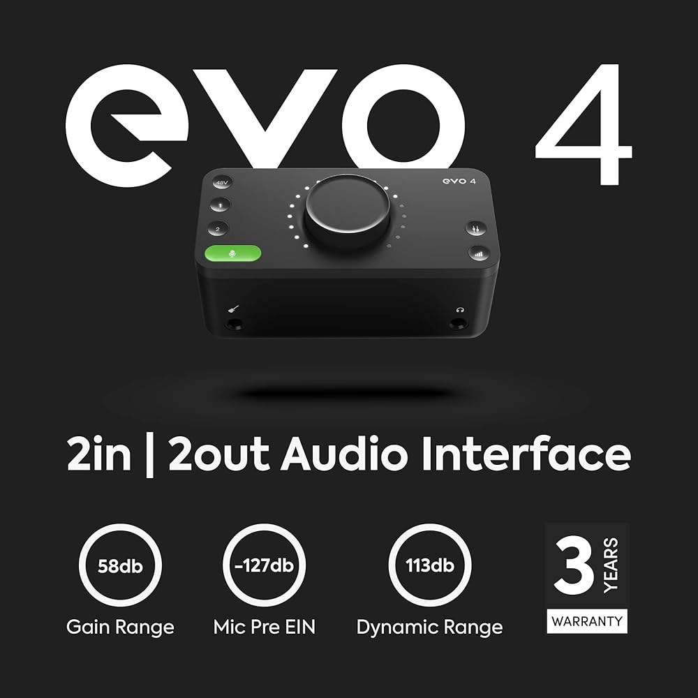청중 EVO 4 USB 오디오 인터페이스 - 상세 이미지 3
