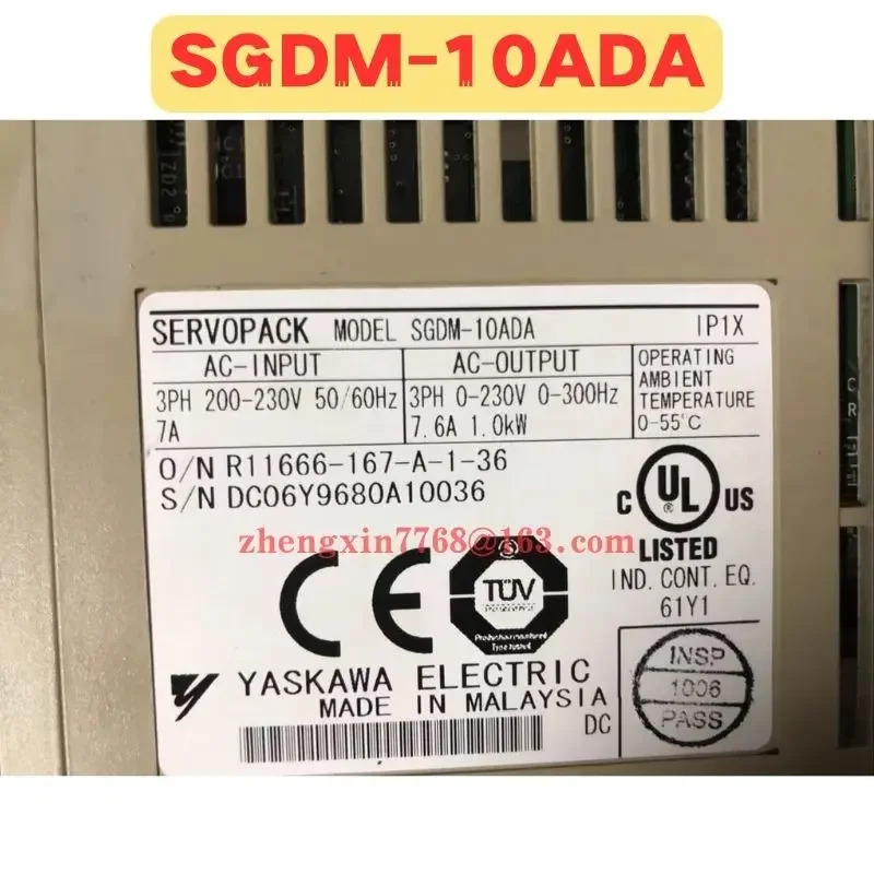 리퍼 서보 드라이브 SGDM-10ADA SGDM 10ADA 정상 기능 완료