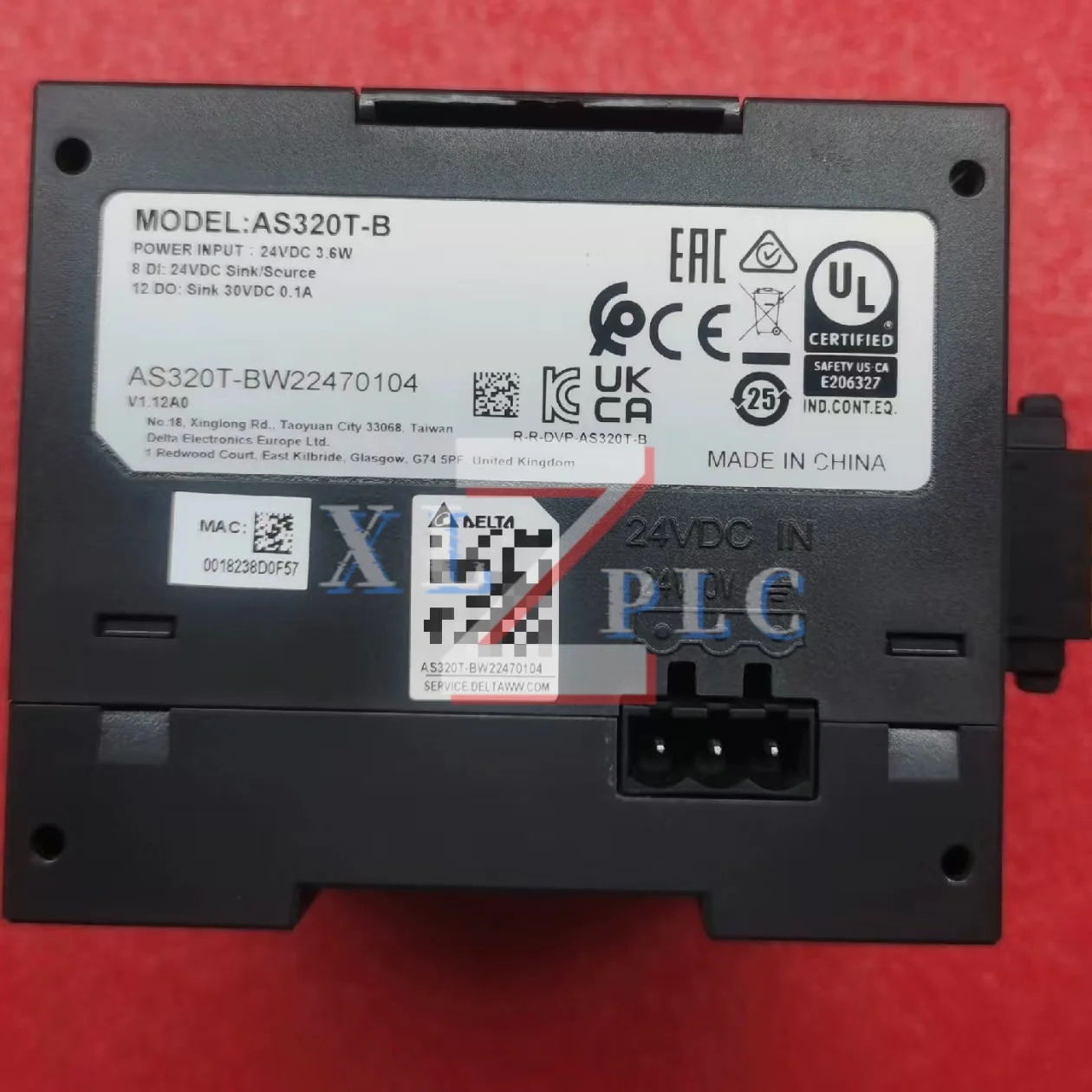 PLC 모듈 AS300N-A AS320T-B 원본