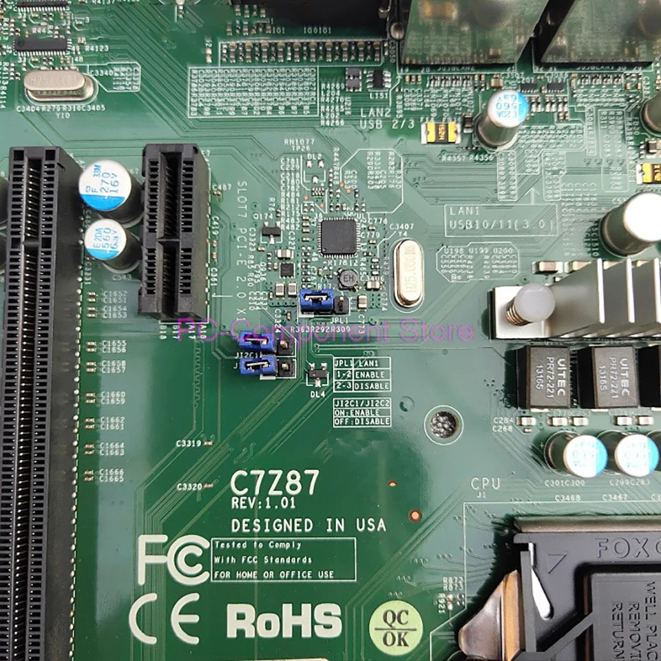 C7Z87 For Supermicro Workstation Motherboard 4th Generation i3 i5 i7 Series LGA1150 DDR3 PCI-E 3.0