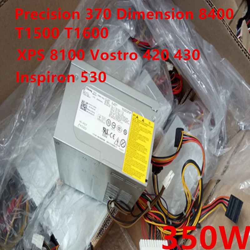 델 350W 전원공급장치 04hp호환GF 0G192T 0G846G 0J515T 0D341T 0G738T 0J517T 0G849G FY630 0XW601 0FU913 D350P-0