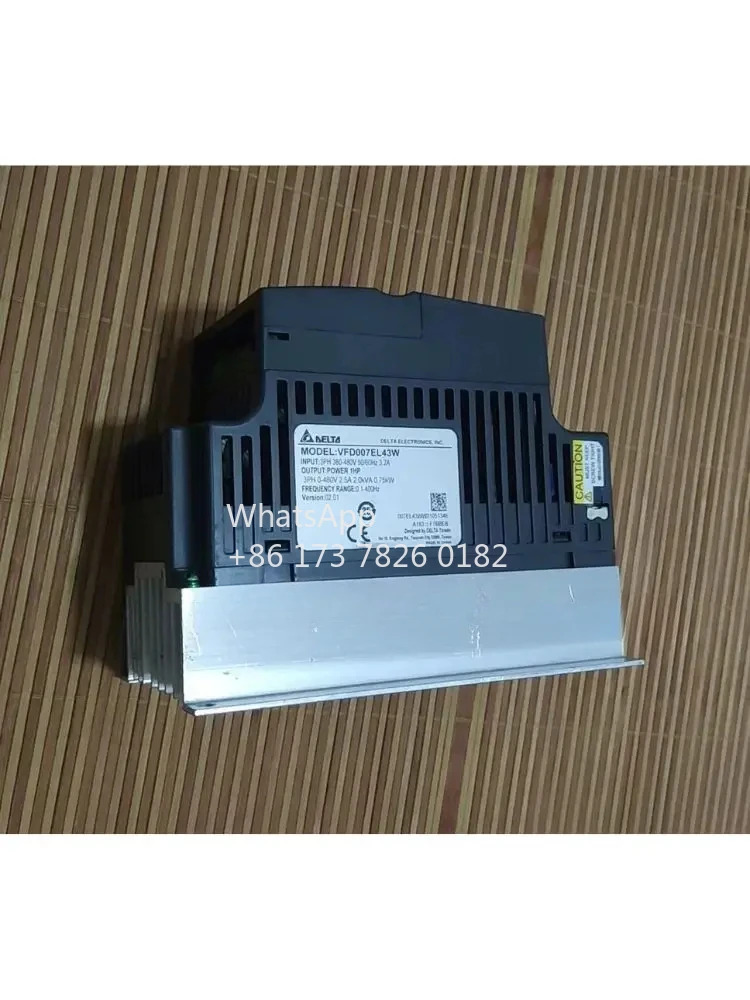 VFD007EL43W 리퍼된 인버터 0.75kW 리퍼 기능 OK