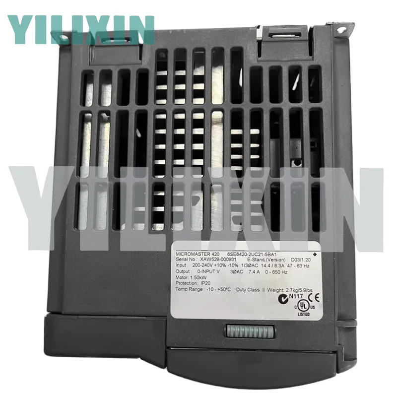 원본 6SE6420-2UC21-5BA1 PLC 모듈