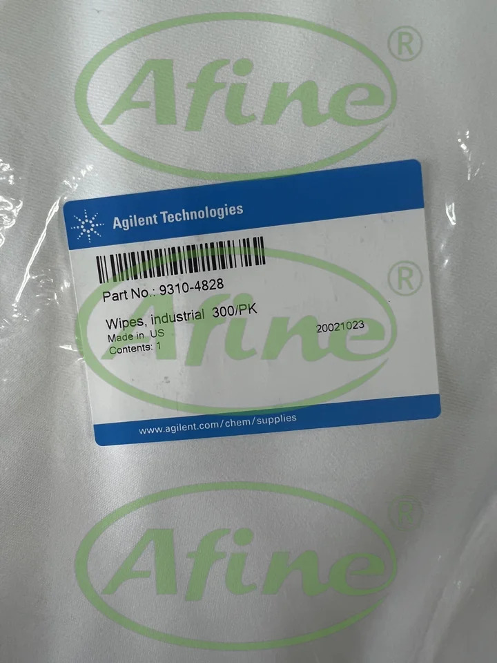 AFINE Agilent GC/MS 9310-4828 보푸라기 없는 천 23x23 cm 면 300/pkg