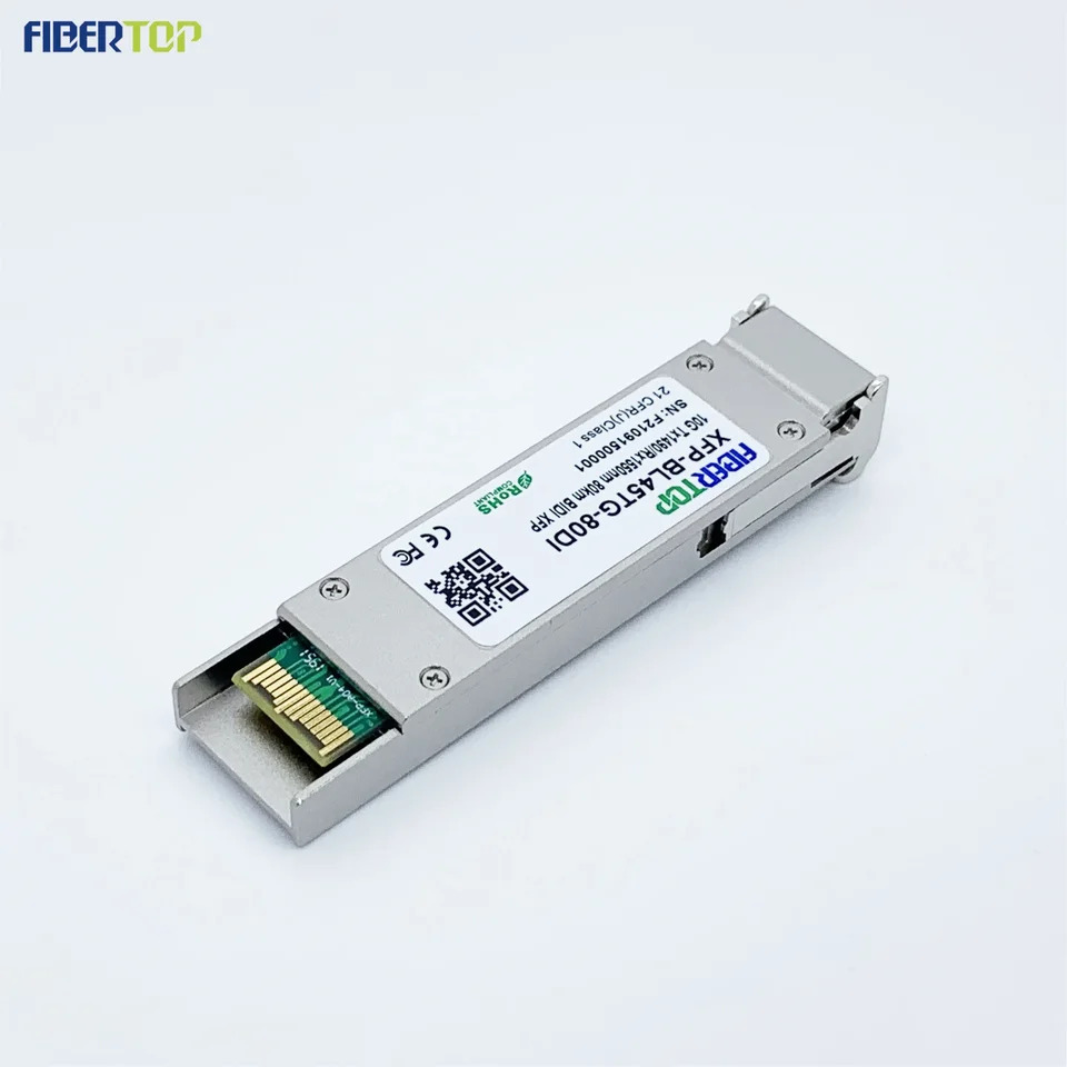 FIBERTOP 광섬유 송수신기 10G XFP bidi 1490 Tx 1550nm Rx 80km