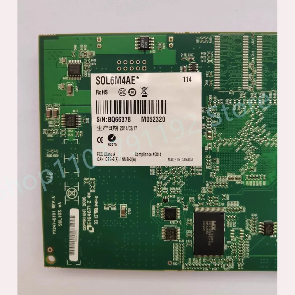 MATROX 이미지 수집 카드 SOL6M4AE x Y7247-0101 RE V.A