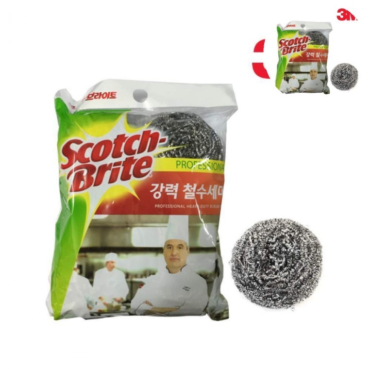도모아 화장실청소수세미 망사수세미 고운수세미 부드러운수세미 아크릴수세미 철수세미 5개입 - 상품 이미지