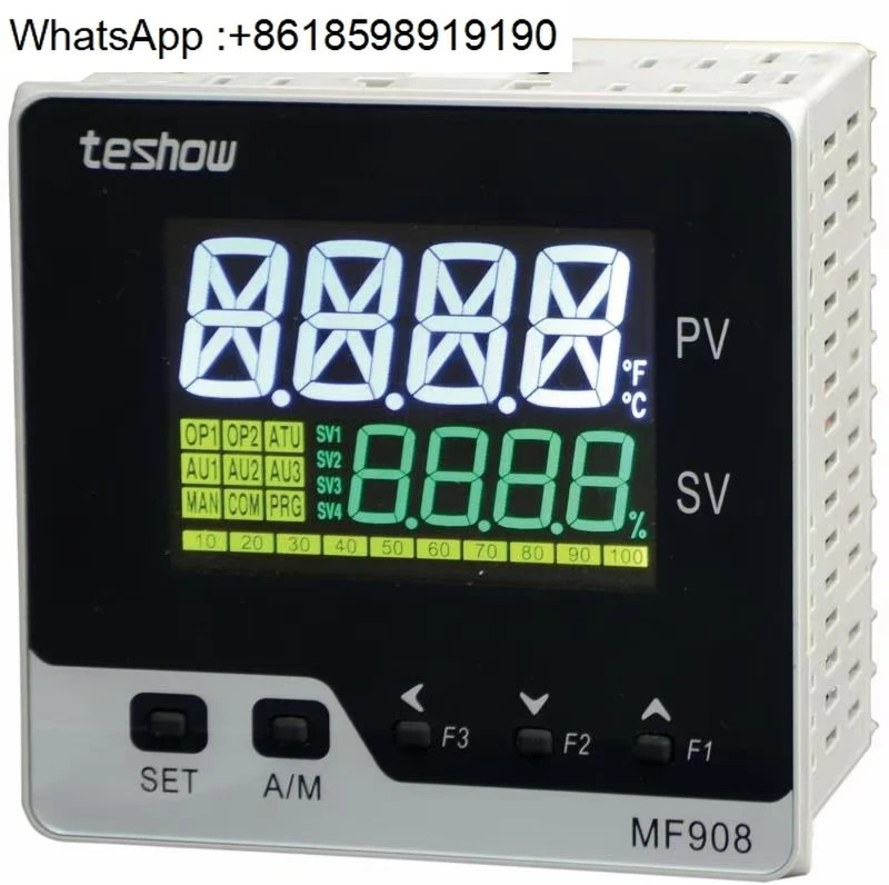 Teshow 온도 제어 미터 조절기 MF908-621 LCD 지능형 컨트롤러