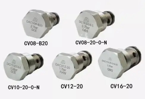 DUNAN 나사형 플매트 카펫 러그밸브 CV08-20 CV08-B20 CV10-20 CV10-20B CV16-20