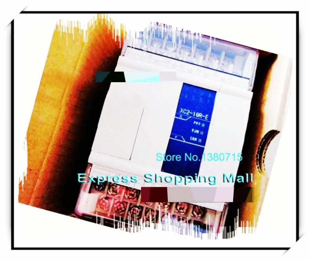 오리지널 NPN 입력 8 포인트 릴레이 출력 XC2-16R-C PLC DC24V 2COM 케이블 신