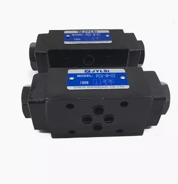 ZJYLSI 스택 유압 제어 단방향 밸브 PCV-W-04M PCV-A-04M PCV-B-04M PCV-W-06M PCV-A-06M PCV-B-06M