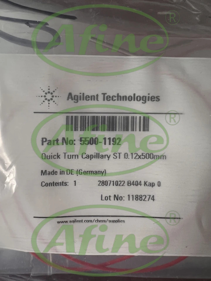 AFINE Agilent 퀵 턴 SS 모세관 5500-1197 0.17x500mm 5500-1235 0.17x380mm 5500-1192 0.12x500mm