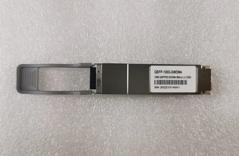 데이터 센터 광 트랜시버 100G SR BIDI 대체 100g 100m qsfp28 swdm4 SWDM4 850 950nm 150M MMF OM5 신