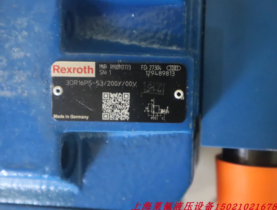 독일 렉스로스 REXROTH 비례 밸브 R900917773 3DR16P5-51/200Y/00V