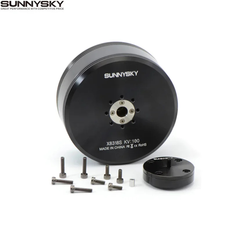 Sunnysky 브러시리스 모터 보호 기계 RC멀티 로터 X8318S 100KV 120KV