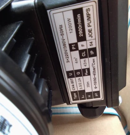 조 펌프 워터 CW2-30T CV2-40T CV4-30T CH4V-30 CH4V-40T CV4-50T CH4V-60