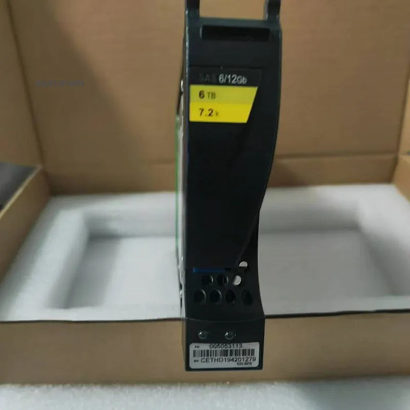 EMC D3-VS07-6000 6TB SAS오리지널 하드 005053113 HUS726T6TAL4200 서버 HDD 3.5 인치 7200RPM 128MB