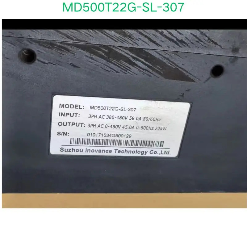 리퍼 Inovance 인버터 MD500T22G-SL-307 기능 OK
