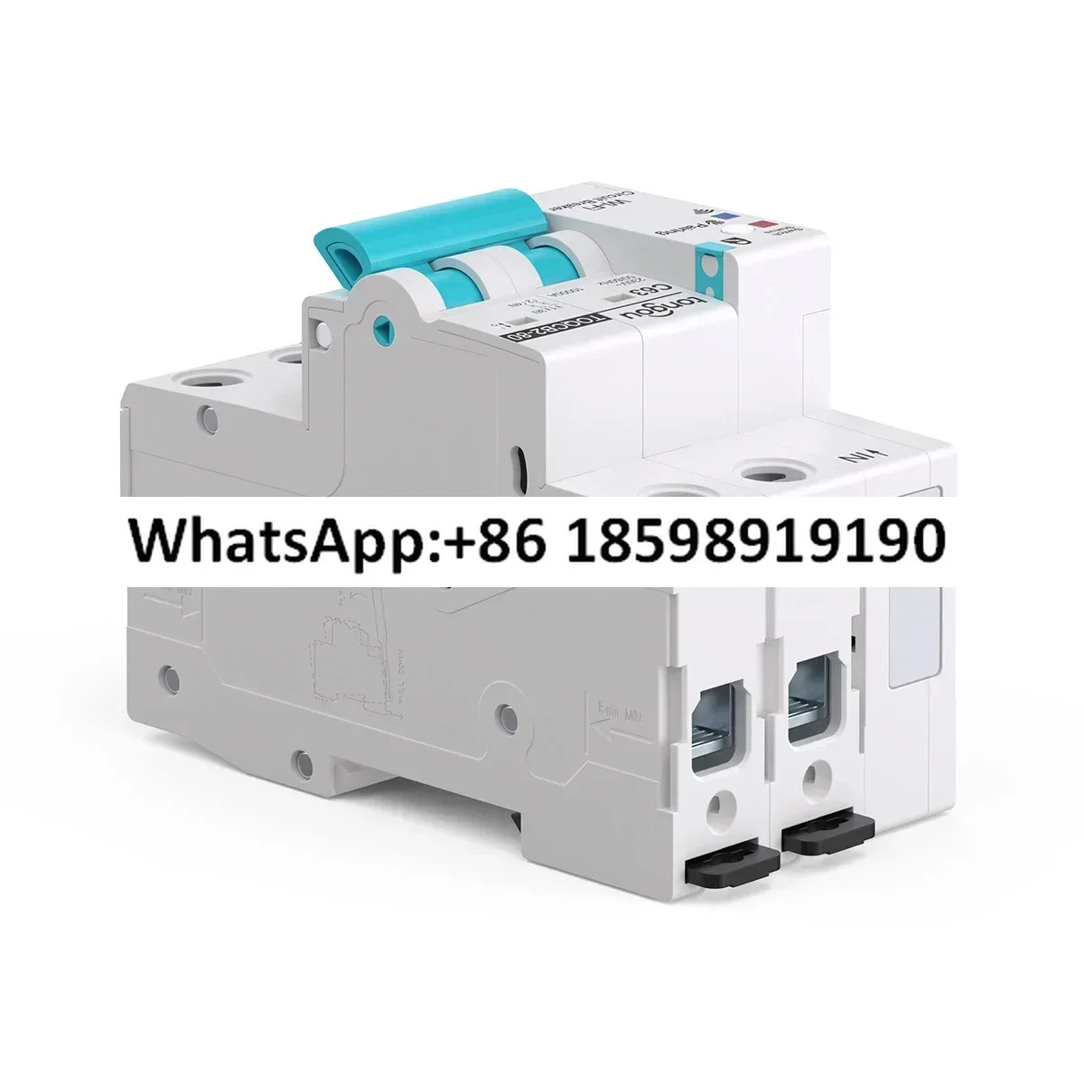 TONGOU API TO QCB2 스마트 회로차단기 Wifi 63a 2극 자동 재폐로 tuya호환 벽 스위치 60a