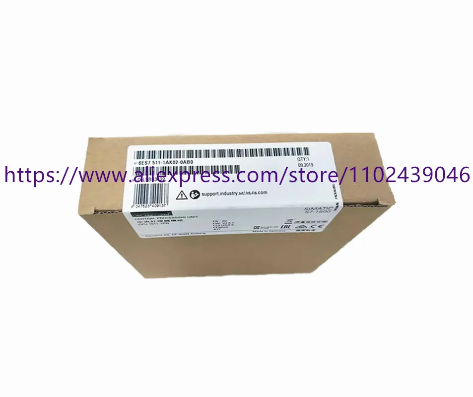 오리지널 포장 6ES7511-1AK02-0AB0 6ES7511-1TK01-0AB0 6ES7511-1DK01-0AB0 신