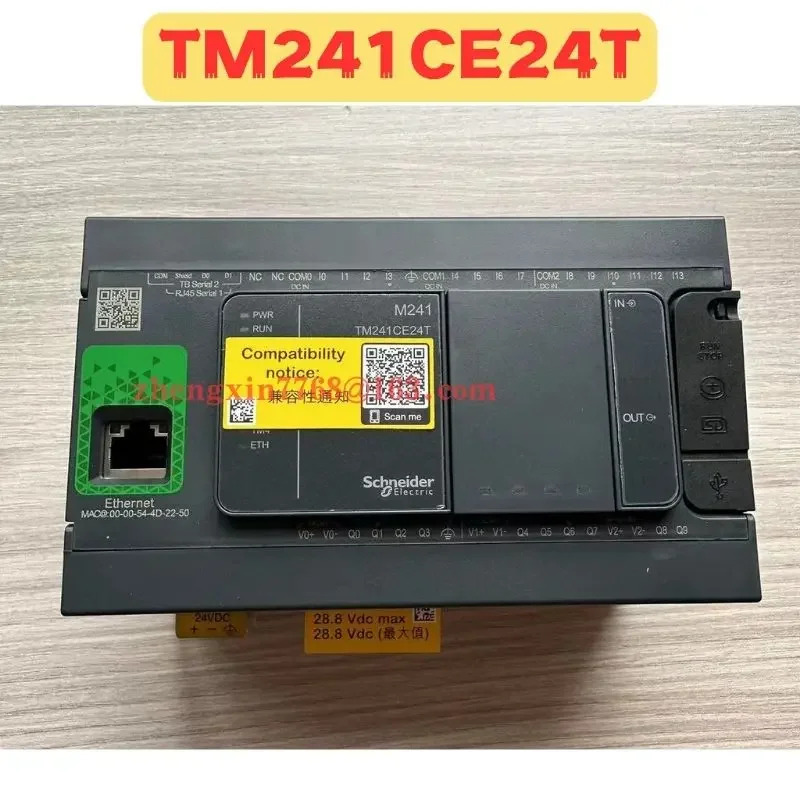 오리지널 PLC 모듈 TM241CE24T 신