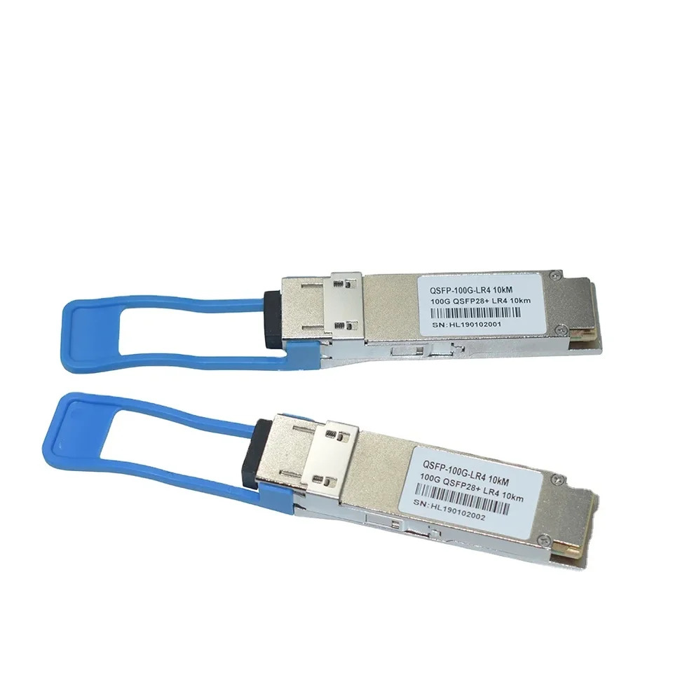 네트워크 100g Qsfp28 LR4 10km 1310nm QSFP SFP LWDM LC 모듈