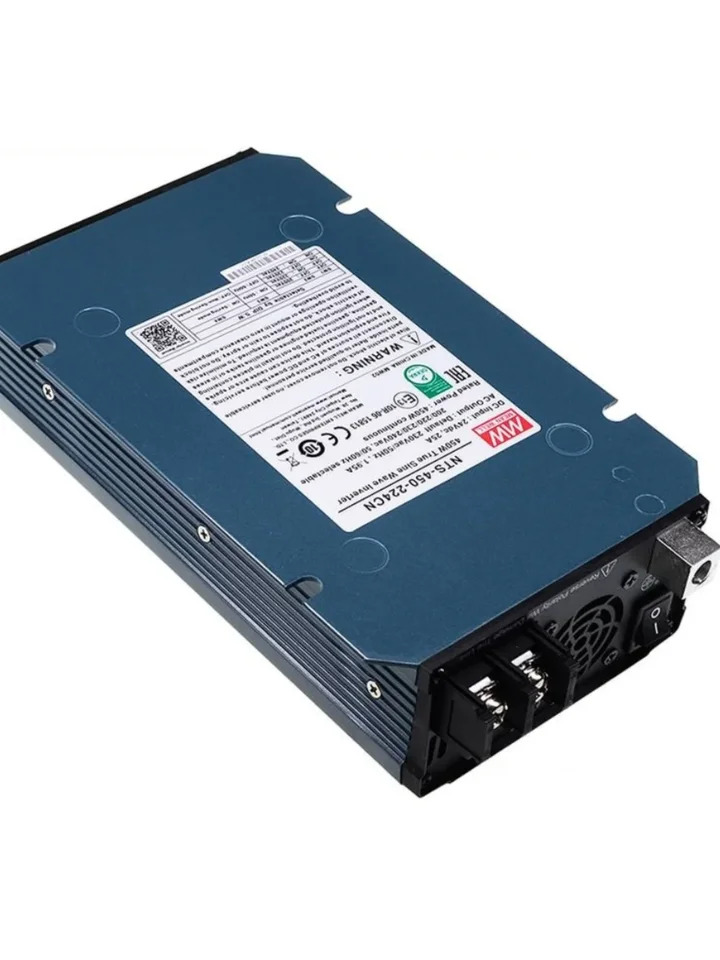 NTS Mingwei 전원공급장치 450W 사인파 US/UN 인버터 112/124/148 12V 24V 48V 110V