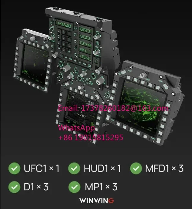F18 UFC MIP 조종석 전면 대시보드 비행 MFD DDI DCS HUD