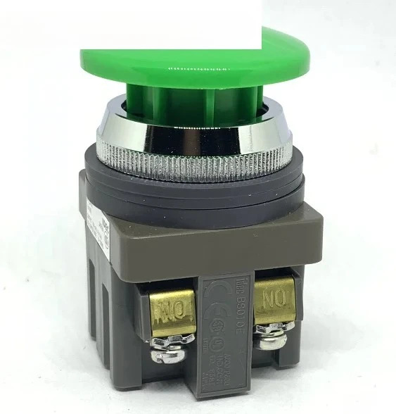 ABN311G 310 20 01 G R 버튼 빨간색 녹색 자체 재설정 버섯 머리 30mm