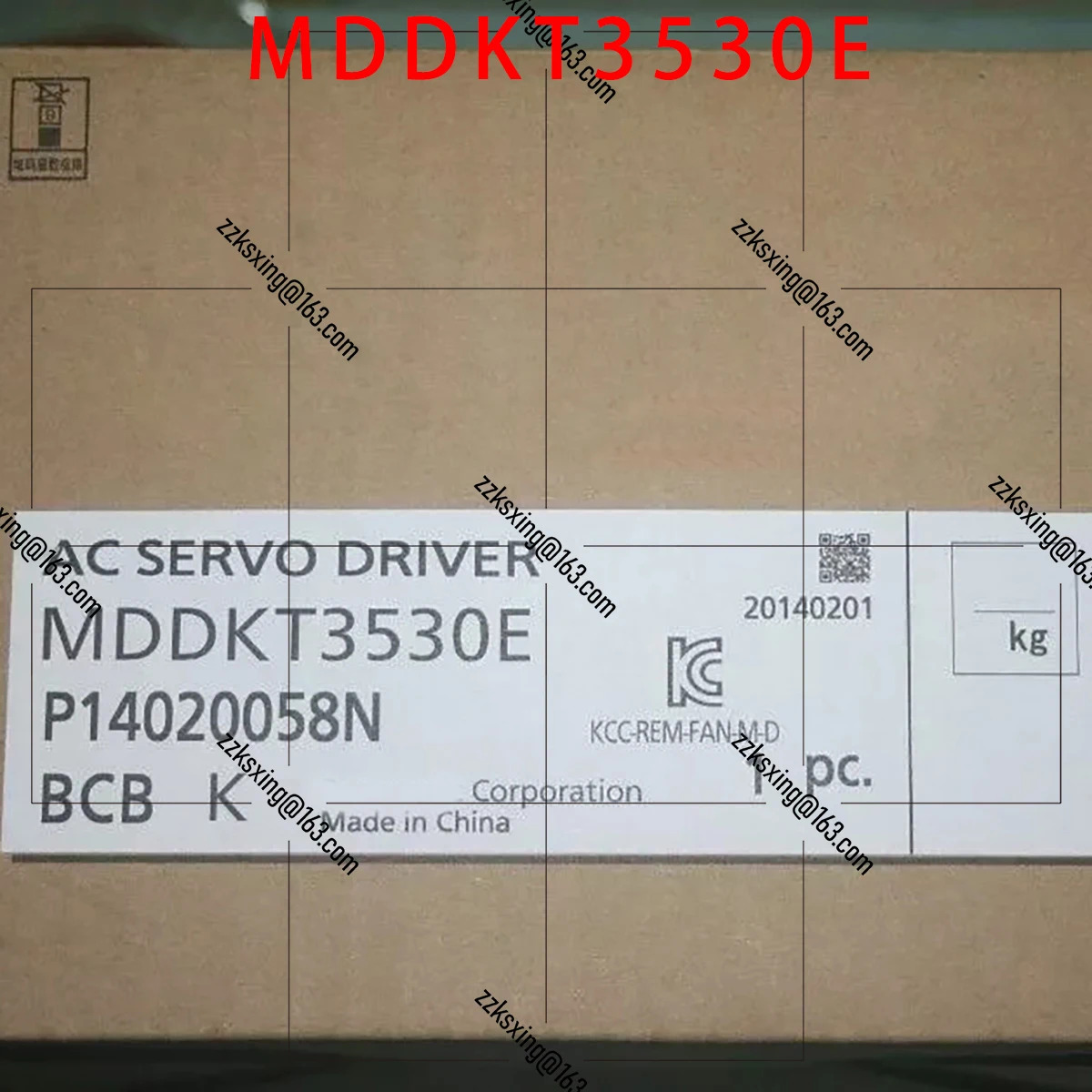 MDDKT3530E 오리지널 서보 드라이버 신