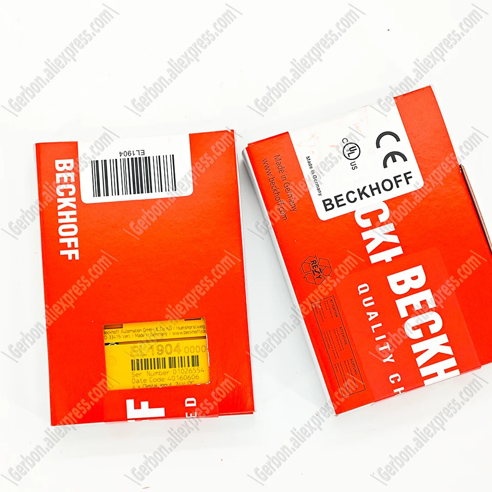 Beckhoff EL1904 EtherCAT 터미널 4 채널 디지털 입력 24 V DC TwAFE 신