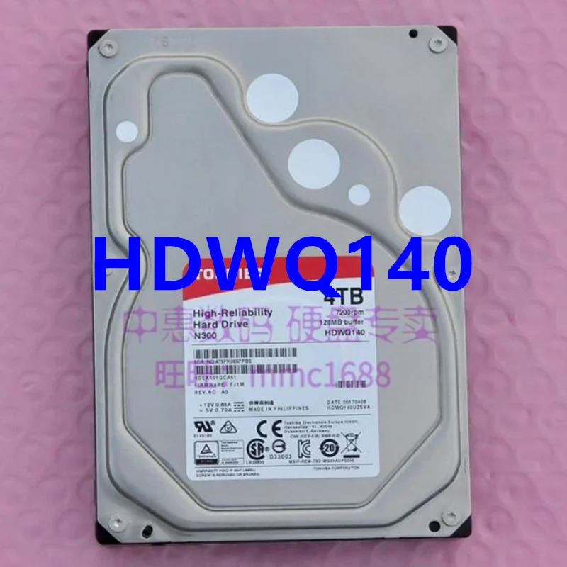 도시바호환오리지널 하드 데스크탑 HDD HDWQ140 MD06ACA800V 4TB 8TB SATA 3.5 인치 7200RPM 128MB