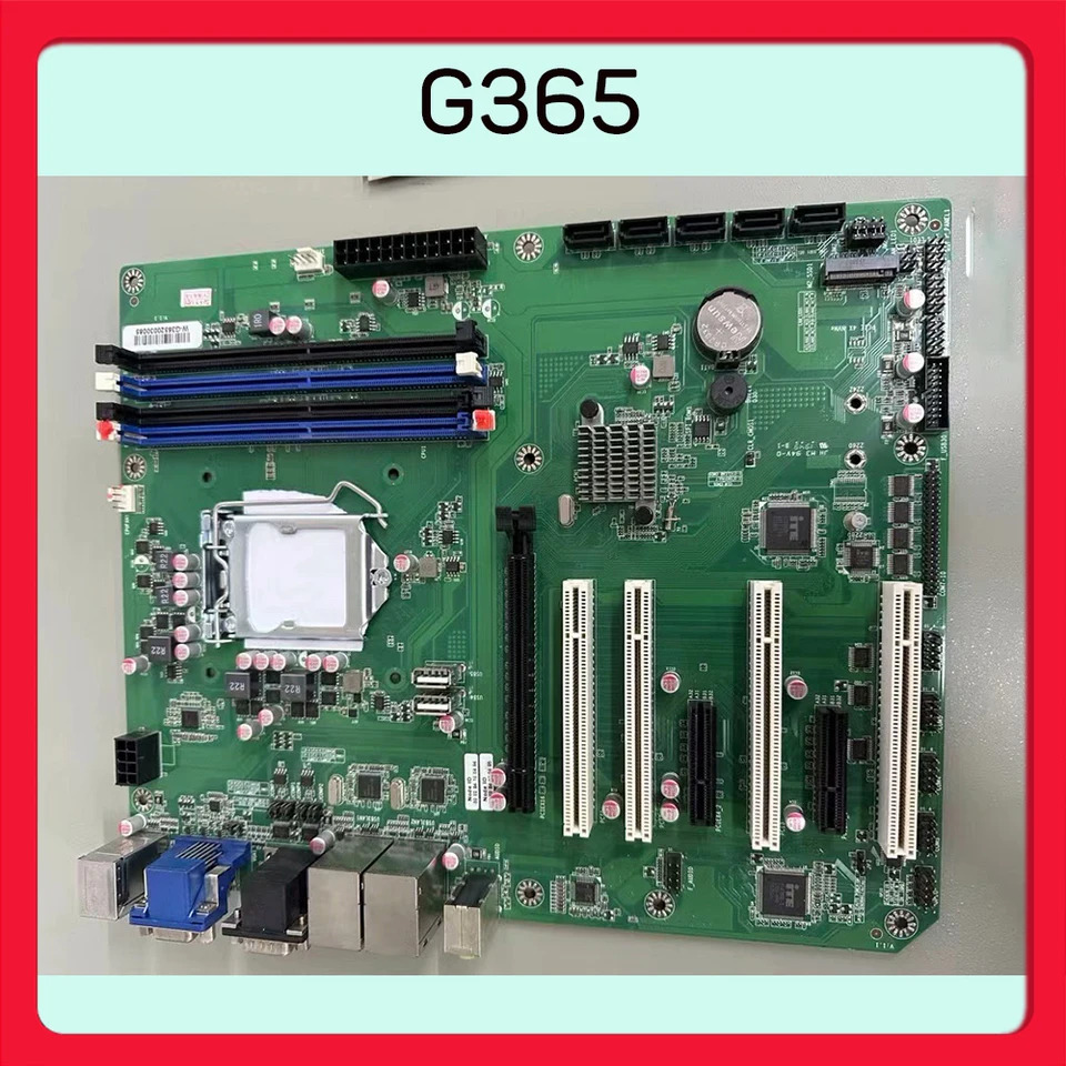 산업제어 마더보드 B365 칩 기가비트 듀얼 네트워크 포트 10COM 확장 16G 메모리 G365