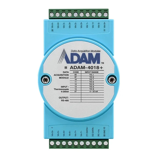Advantech ADAM-4018 8 열전대 입력모듈 지지대 4 20mA