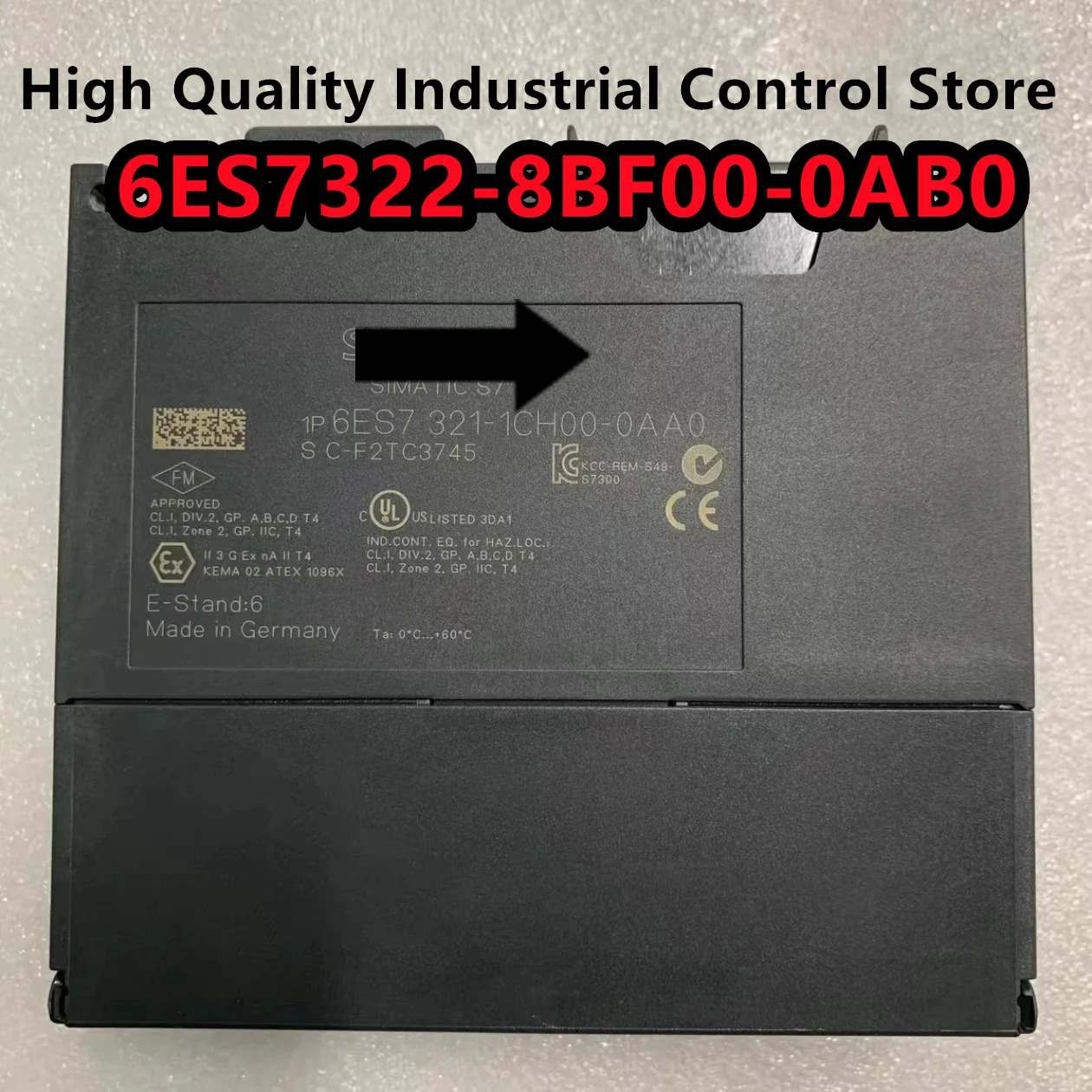 PLC 6ES7322-8BF00-0AB06ES7323-1BH01-0AA0