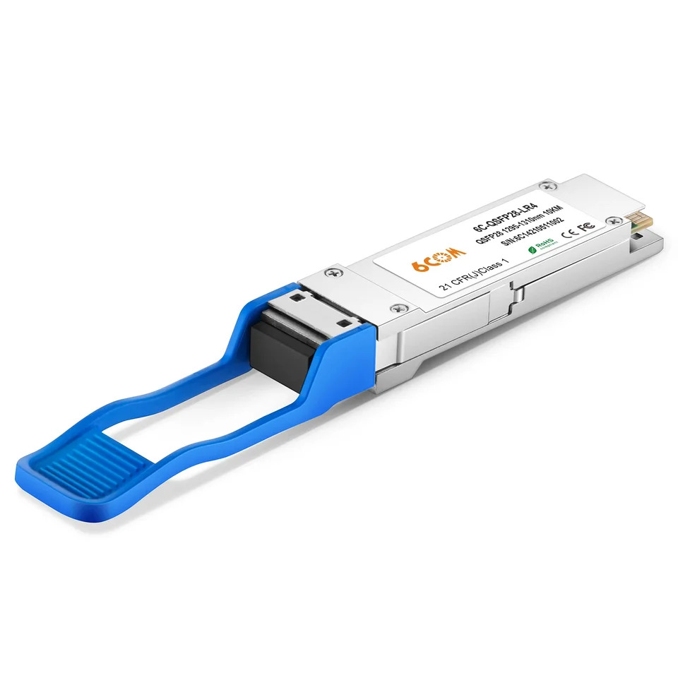 화웨이호환 02311KNU 호환 100GBASE-LR4 QSFP28 1310nm 10km DOM LC SMF 광 트랜시버 모듈