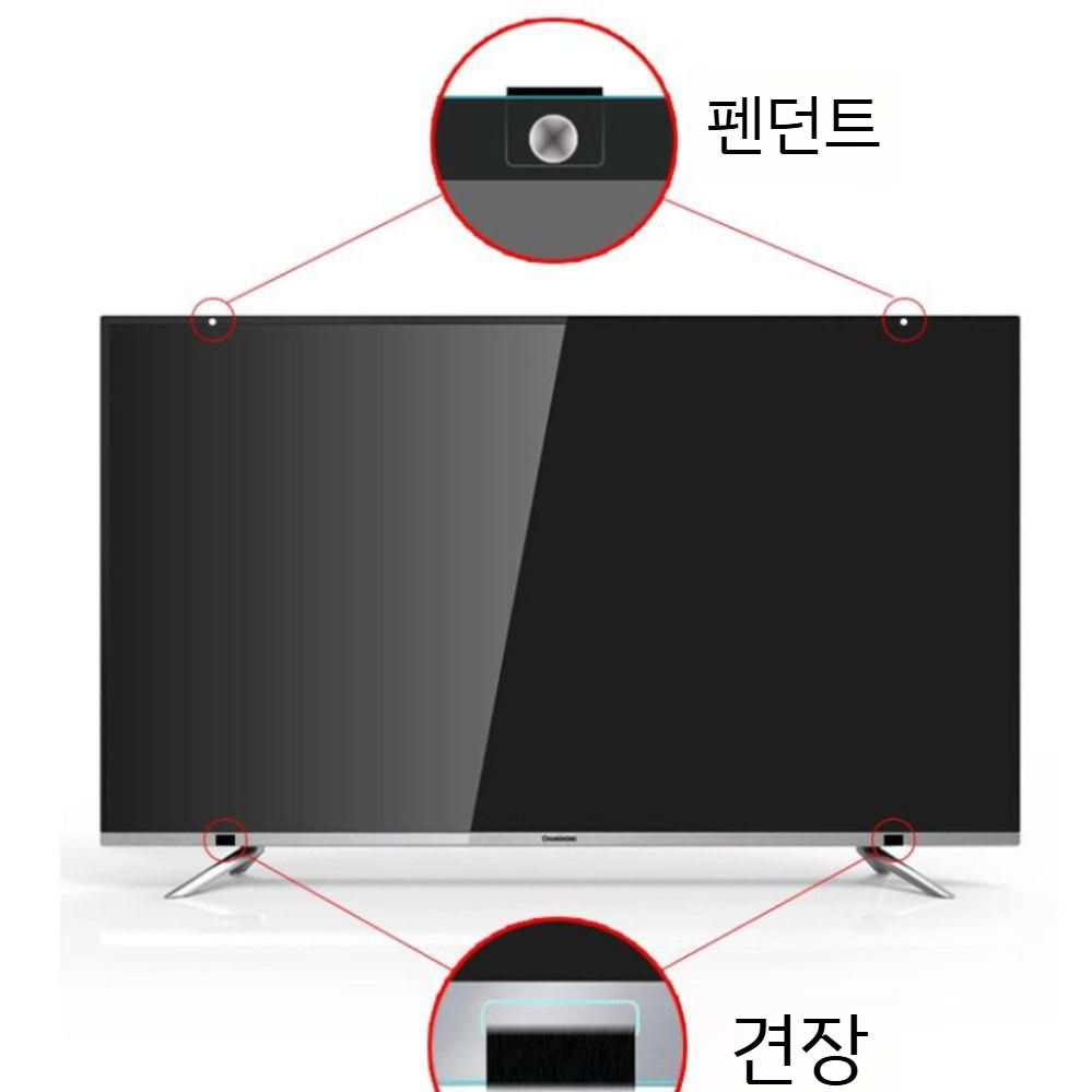 TV보호필름 커버 야외 방수 옥스포드 먼지 에어컨 스크린 파티오 정원 메인 유닛 케이스 - 상세 이미지 2