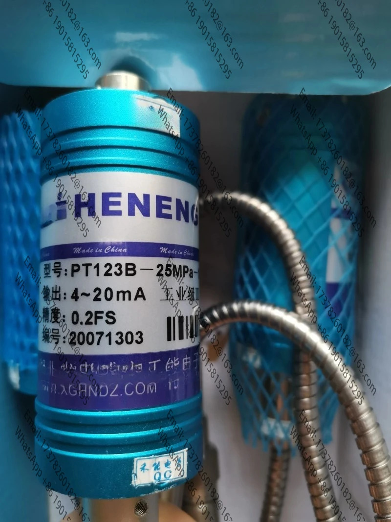 PT123B50 MPa1/2 HENENG 고온 용융 압력 트랜스미터 센서 420MA 또는 010V 출력