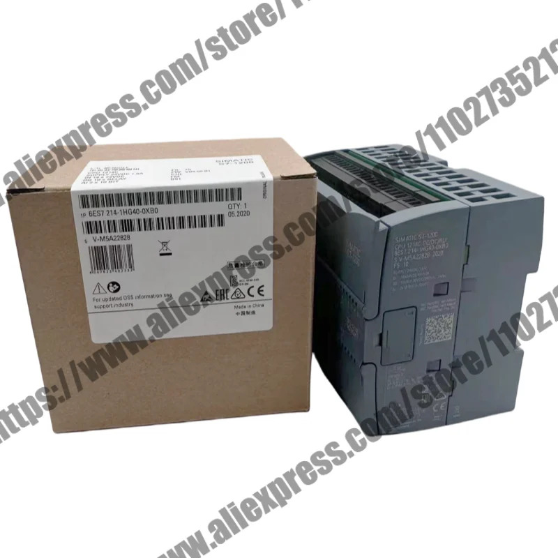 S7-1200 CPU 1214C 컴팩트 PLC 6ES7 214 6ES7214-1AG40-0XB0 6ES7214-1BG40-0XB0 6ES7214-1HG40-0XB0