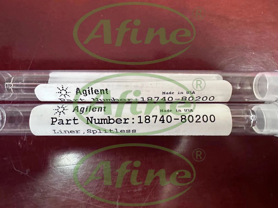 AFINE Agilent GC스플릿리스 라이너 18740-80200 입구 라이너1.5mm id 샘플 헤드 스페이스 퍼지 트랩 1/pk