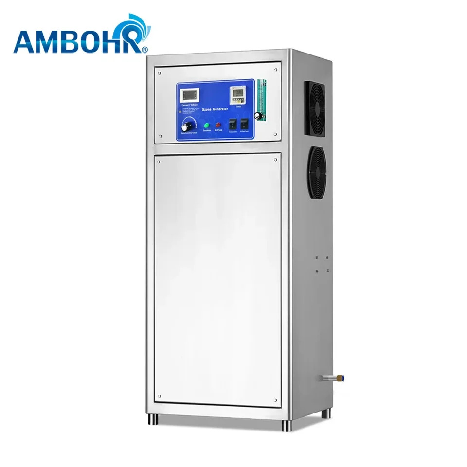 AMBOHR 50G 셀 오존 발생기 공장 폐에어 정수