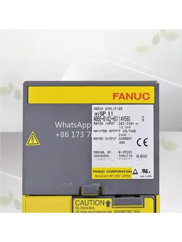 A06B-6142-H011 리퍼 드라이브 작동 기능 OK