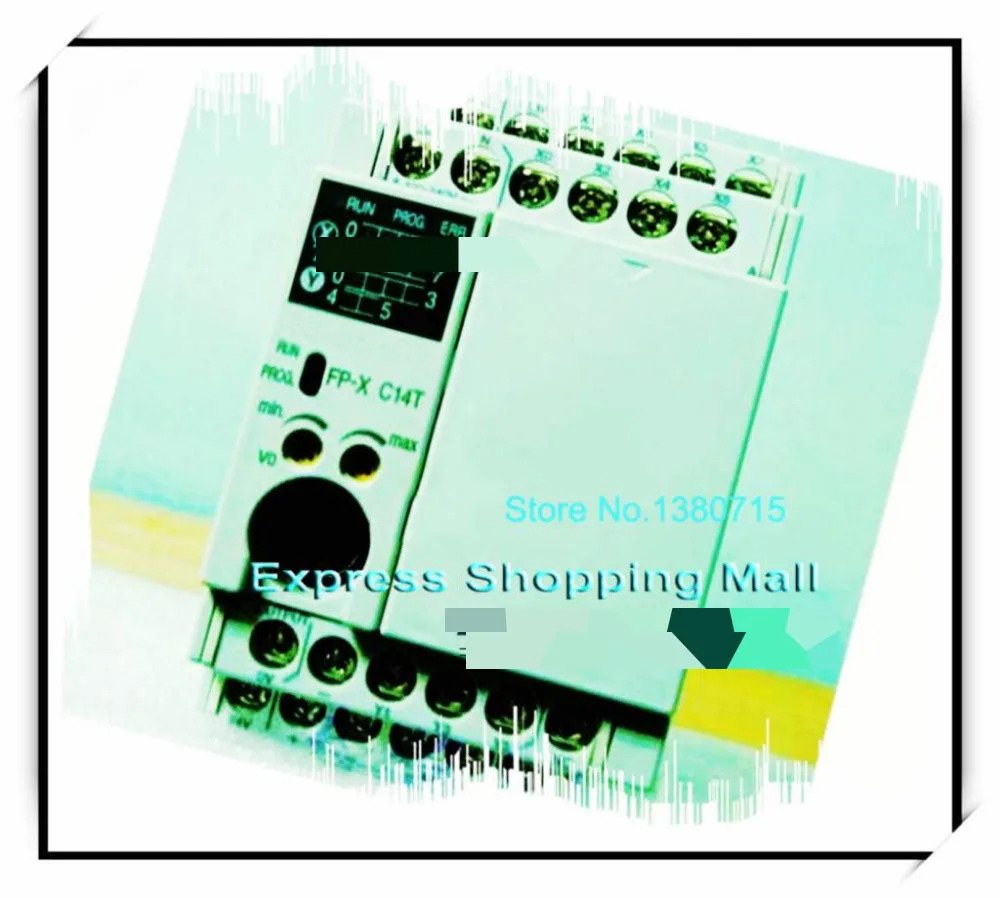 오리지널 AFPX-C14TD PLC 24VDC 8 DC 입력 포인트6 NPN 출력 포인트 FP-X 제어 장치